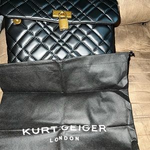Authentic Brand new Kurt Geiger Brixton Quilted Lock Bag